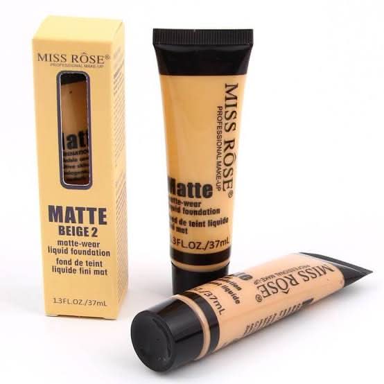 Miss Rose Liquid Foundation – Flawless Coverage, All Day Radiance