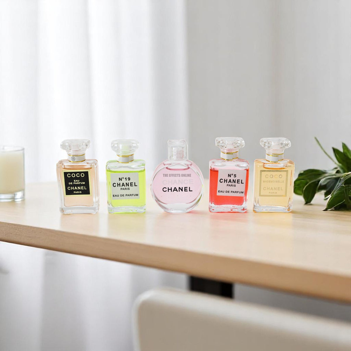 Chanel Chance Set of 5 Perfume – The Effect Online