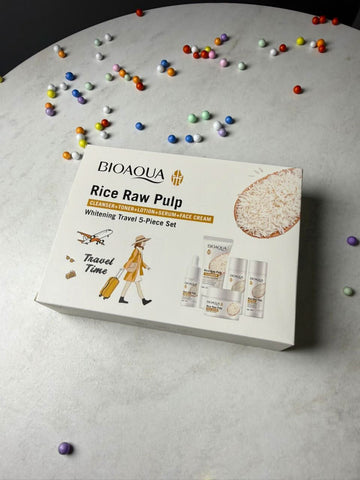 BIO AQUA RICE RAW PULP - 5 Piece Set