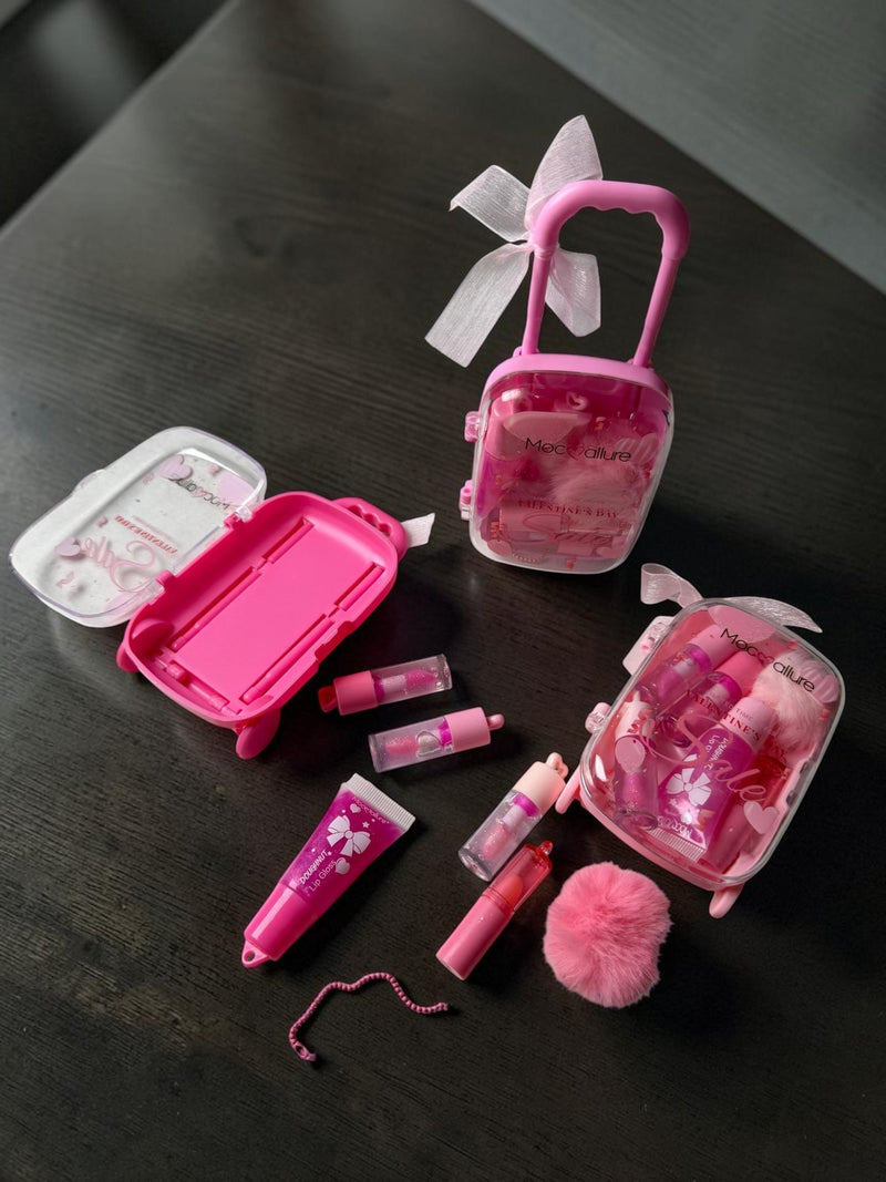 Mocallure Luggage Bag Style Lip Kit