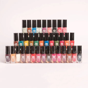 Miss Rose Pack of 36 Peel Off Nail Polishes