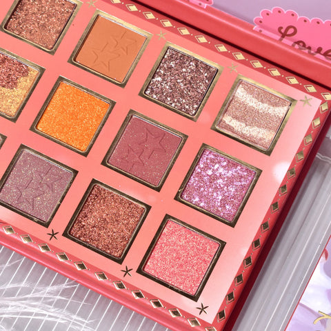 Kevin&Coco 18-COLOR CHERRY GIRL EYESHADOW PALETTE