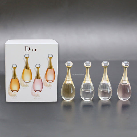 Dior Jadore Mini Fragrance Set For 4pcs for women - the effect online