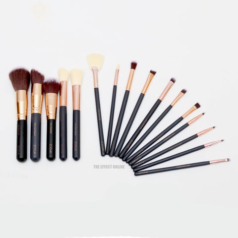 Zoeva 16 Piece Makeup Brushes With Pouch