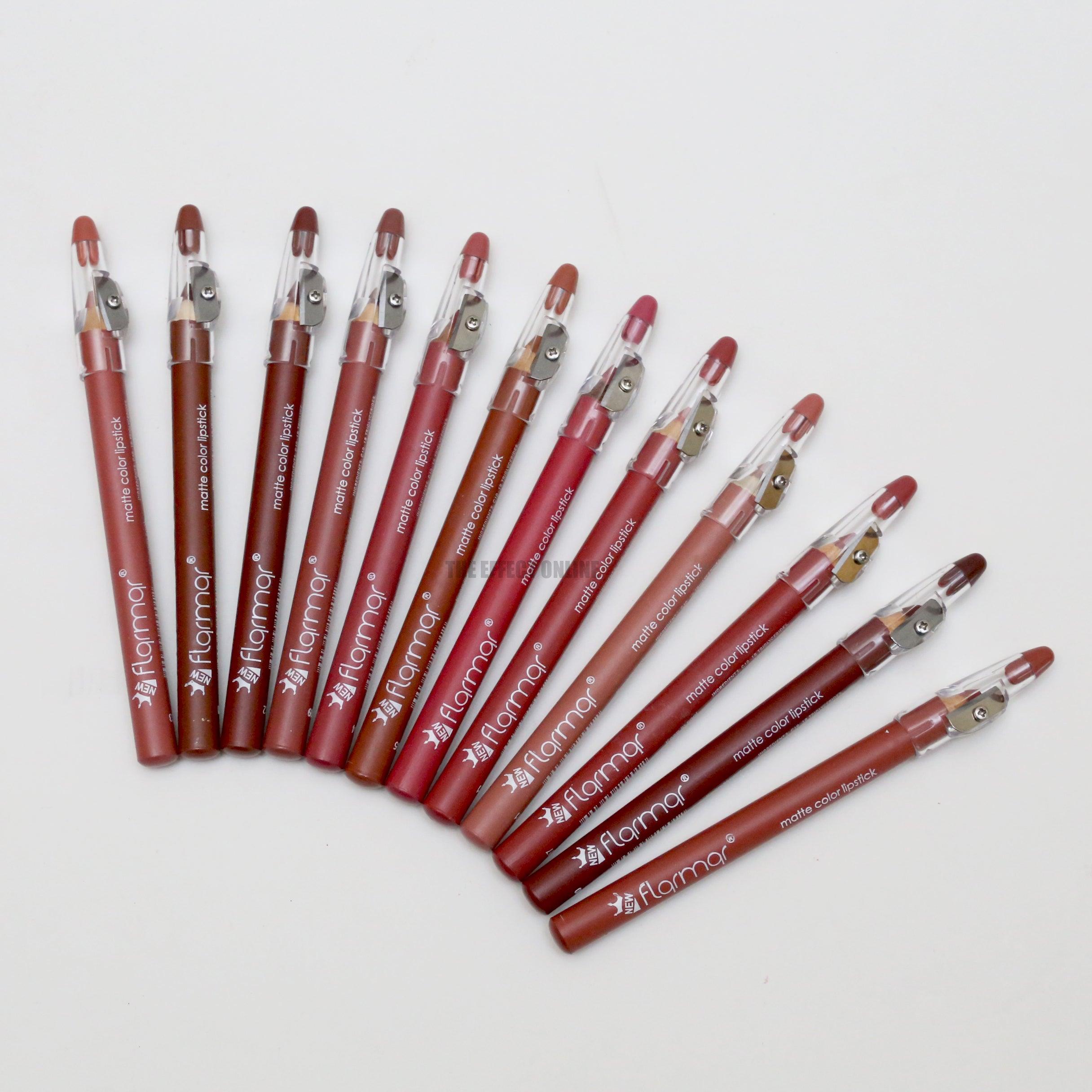 Flormar Set of 12 Lip pencils