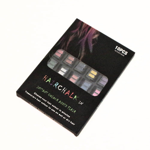 Piece of 10 Colorful Hair Dye Comb Set - Hair Chalks