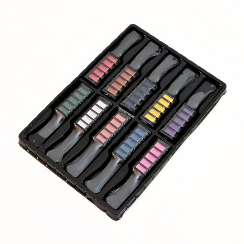 10-Piece Colorful Hair Dye Comb Set - Hair Chalks