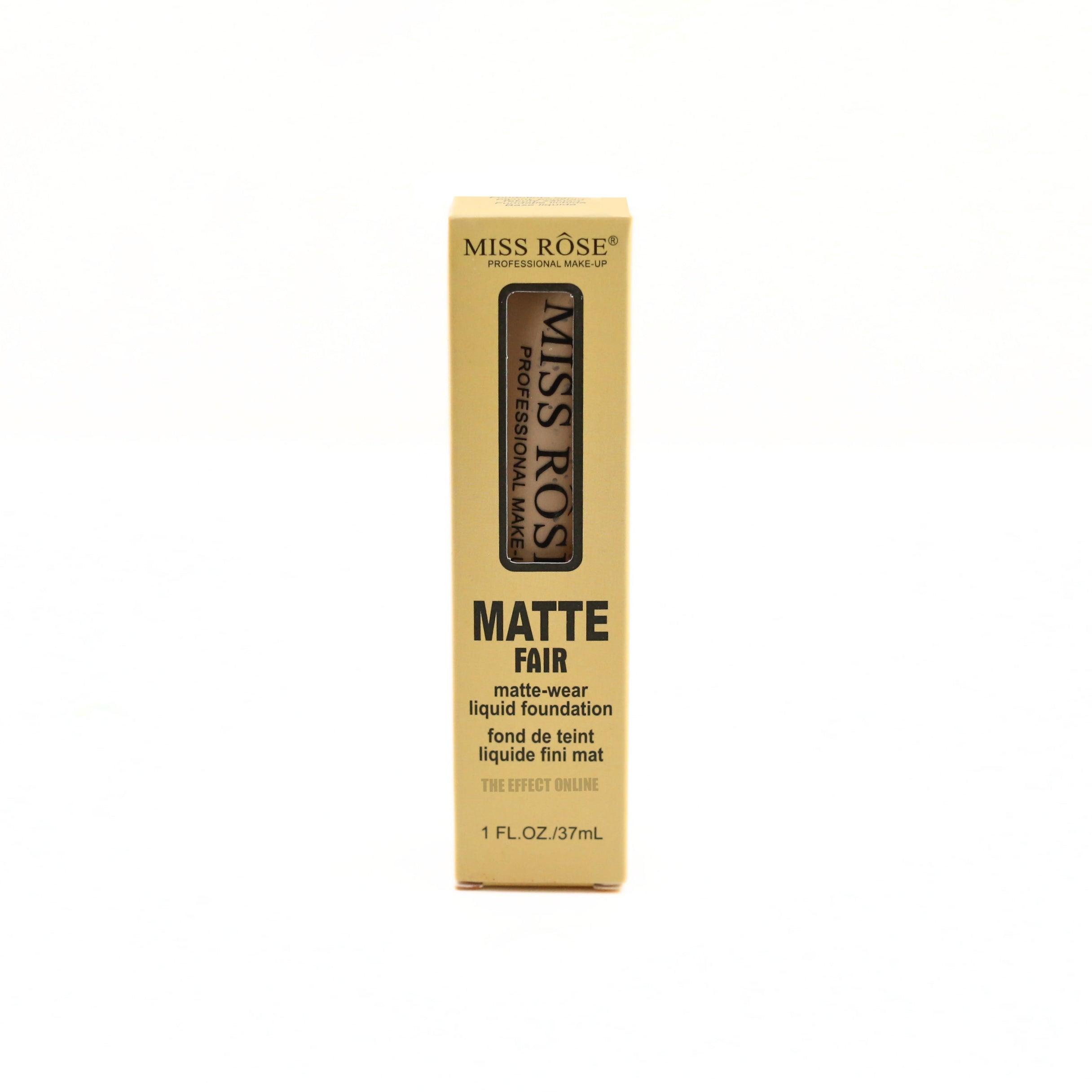 Face Liquid Foundation Matte Wear Concealer Cover Cream - The Effect Online