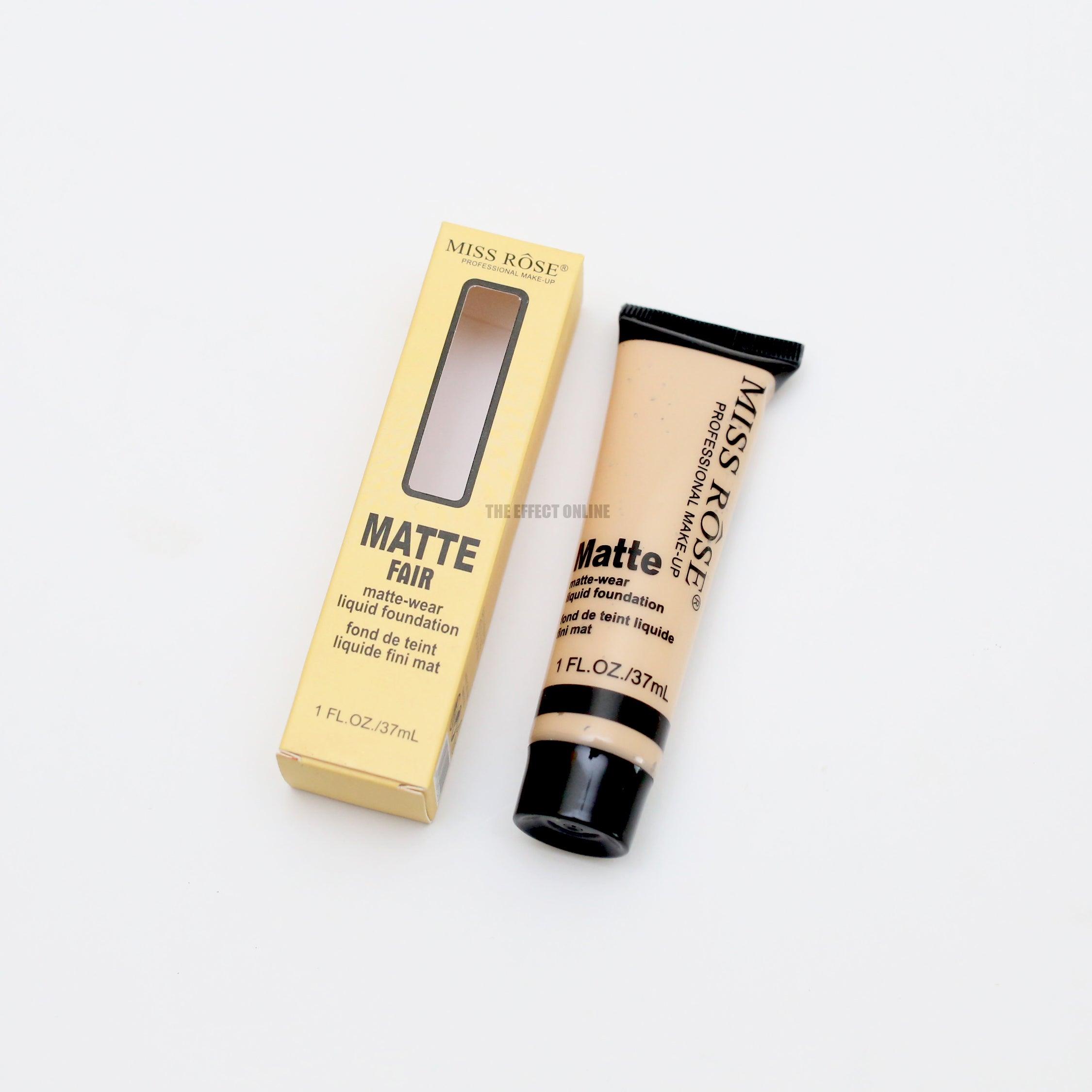 Face Liquid Foundation Matte Wear Concealer Cover Cream - The Effect Online