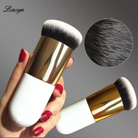 Flat Cream Foundation Brush: Professional Chubby Pier Makeup Tool - The Effect Online