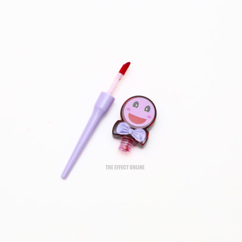 Lollipop Shaped Emoji Lip Oil Gloss - 1Pcs - The Effect Online