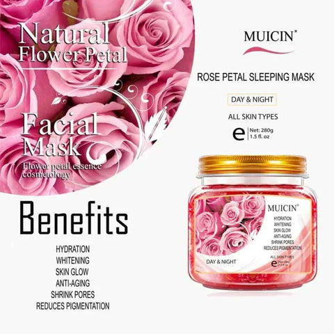 Muicin Eternal Rose Petal Sleeping Mask