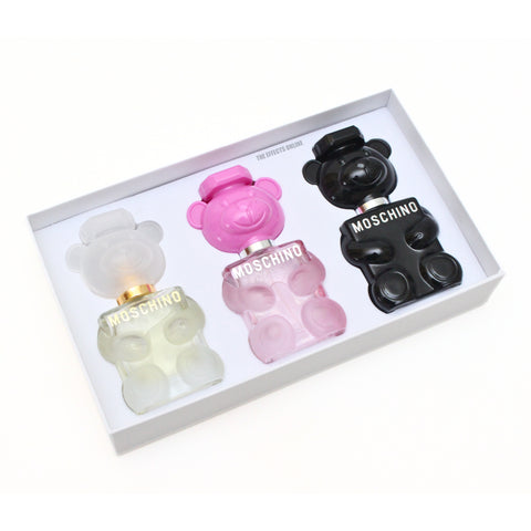 Moschino Set of 3 Teddy Bear Perfume