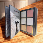 MOCALLURE 5 PAGES ALL IN ONE MAKE-UP BOOK PALETTE (Black Version)