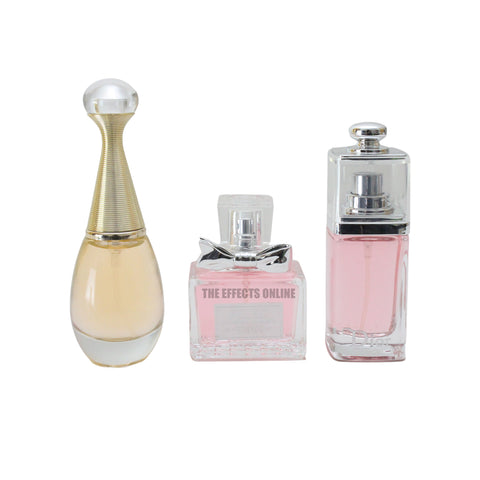 Dior Perfume Set of 3 - Best Gift - The Effect Online