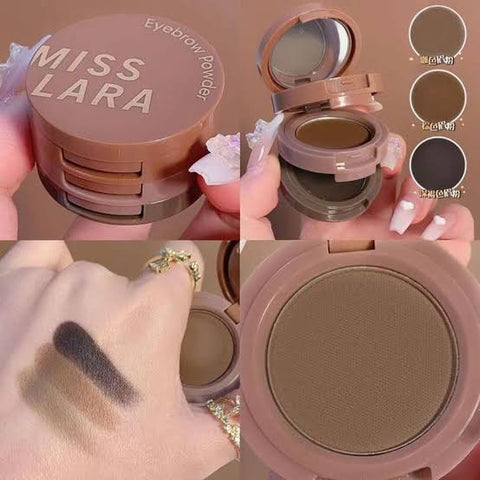Miss Lara 3-in-1 Eyebrow Powder – Perfectly Defined, Natural Brows