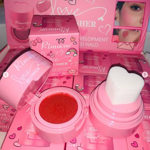 Rimocoo Heart Blush – Sweet, Radiant Flush for Every Look