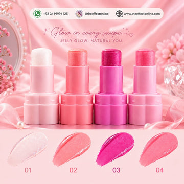 Jelly Glow Multi-Stick | Cream Blush & Highlighter 4 Shades
