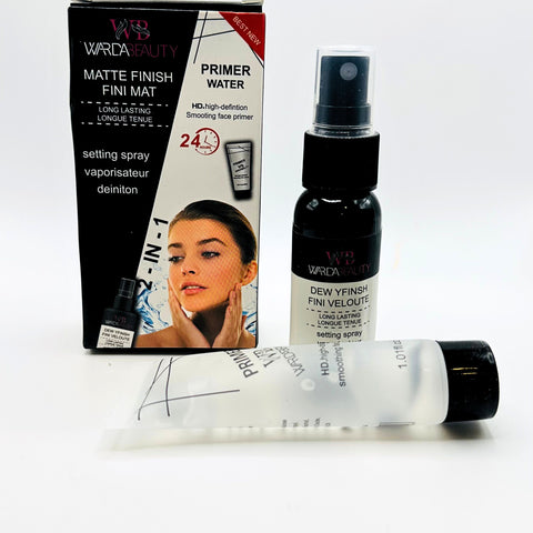 Warda Beauty 2 in 1 deal - Face Primer & Makeup fixer Spray - The Effect Online