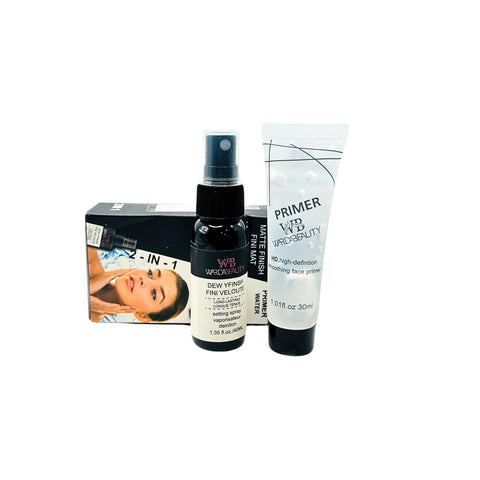 Warda Beauty 2 in 1 deal - Face Primer & Makeup fixer Spray - The Effect Online
