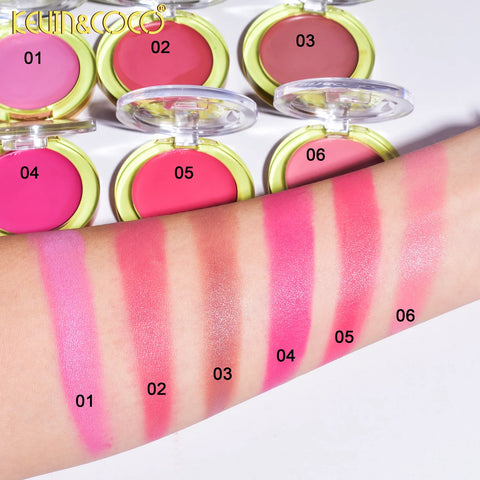 Kevin&Coco 6-COLOR FLAWLESS FLUSH CREAM BLUSH