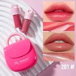 3Q Beauty Bag Shap Lipgloss 2 in 1