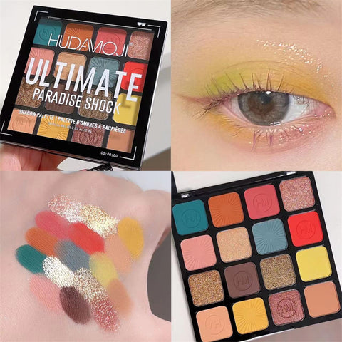 Hudamoji Ultimate 16-Color Eyeshadow Palette