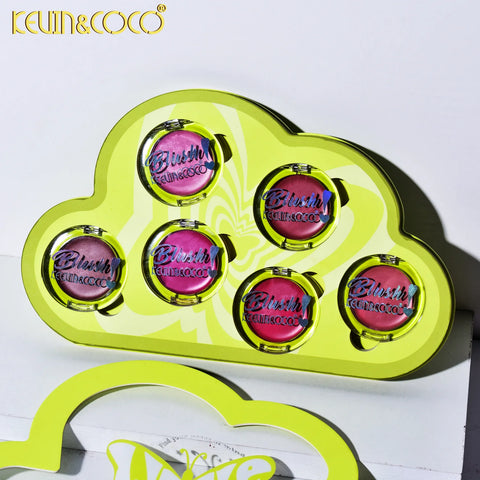 Kevin&Coco 6-COLOR FLAWLESS FLUSH CREAM BLUSH