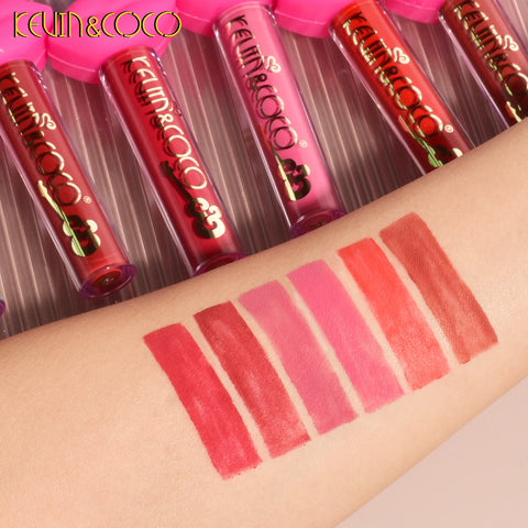 Kevin&Coco 6-COLOR ROCK AND ROLL MATTE LIP GLOSS SET