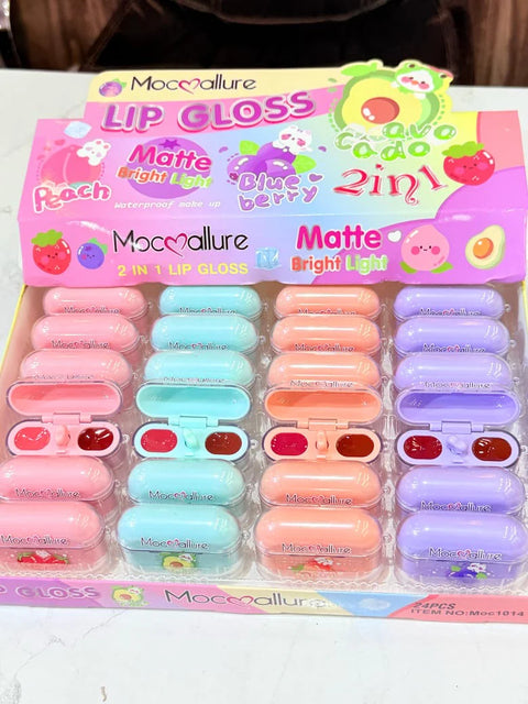 MOCALLURE AIRPODS LIPPERS GLOSS + MATTE
