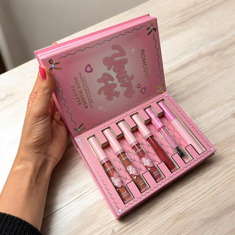 RomCom Dazzle Glow – All-in-One Makeup Book Palette