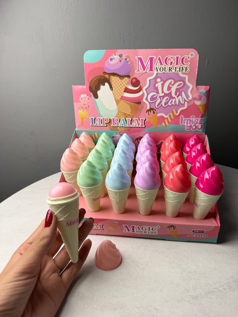 Ice cream lip balm