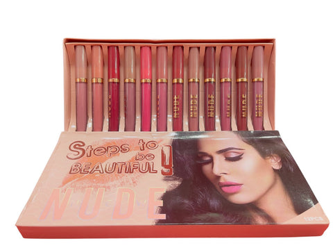 Pack of 12 Nude Lip Gloss