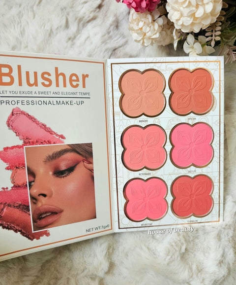 SHEGLAM 6 Fold All In One Makeup Book Palette - 2025 Version