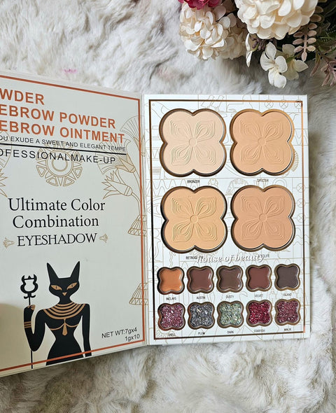 SHEGLAM 6 Fold All In One Makeup Book Palette - 2025 Version
