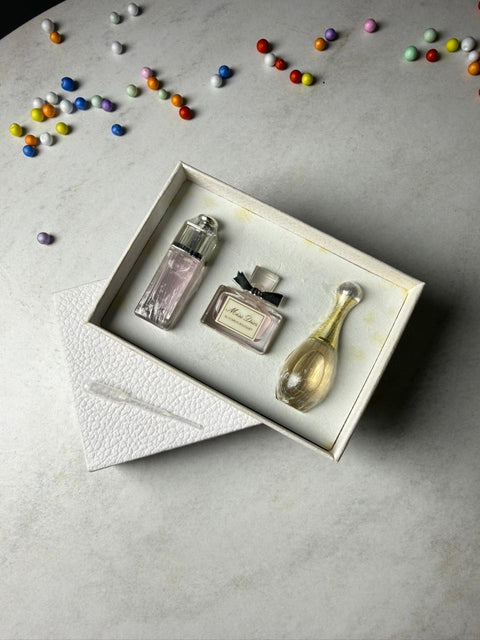 🌸 Luxury Mini Perfume Gift Set – Pack of 3 Elegant Fragrances 💫
