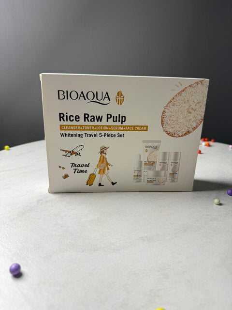 BIO AQUA RICE RAW PULP - 5 Piece Set