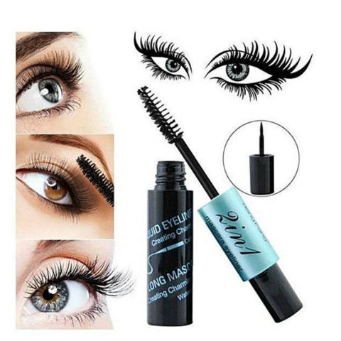 2in1 liner mascara
