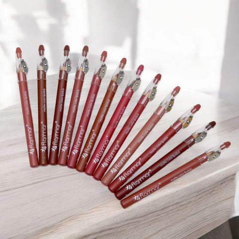 Flormar Set of 12 Lip pencils