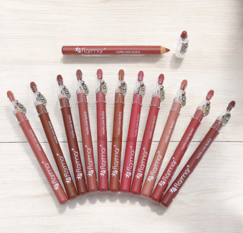 Flormar Set of 12 Lip pencils