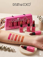 Kevin & Coco Matt Lipstick Set 5 in 1