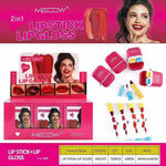 MECOW 2 in 1 Lipstick Lipgloss