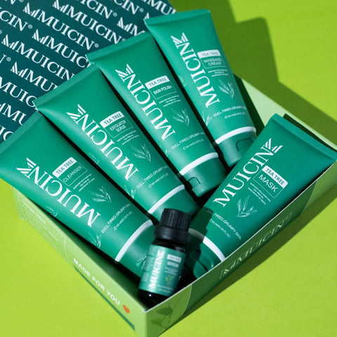 Muicin Tea Tree Clear & Clean Facial Kit