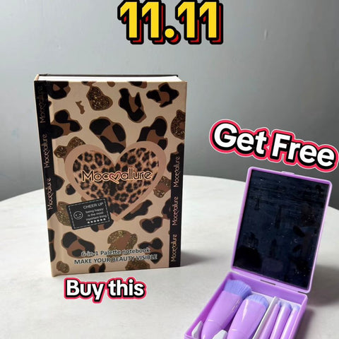 MOcallure 6 Pages Book Palette With Free Brush Pack