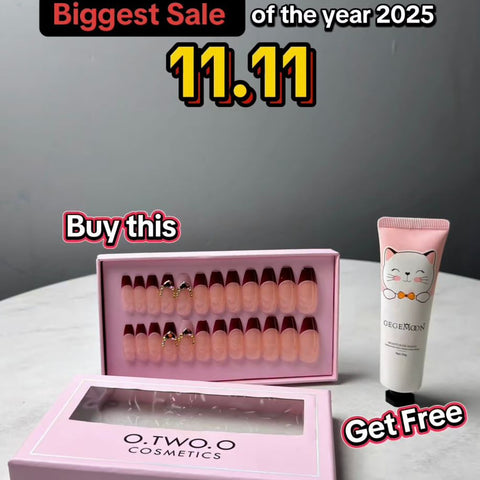 0.TWO.O Nails Set with Free Winters Hand Cream