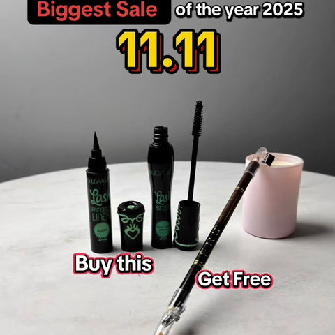 Lash Princess Eyeliner + Mascara Combo + FREE 2-in-1 Eyebrow Pencil