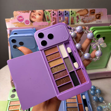 IPhone 17 Pro Max Style Eyeshadow Palette With Hand Band
