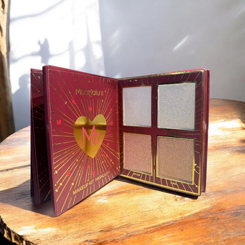 Mocallure 4 Fold Book Palette (RED VERSION)