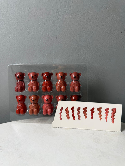 Color Castle Bear Style Matte Lip Gloss 10 in 1 - View 2