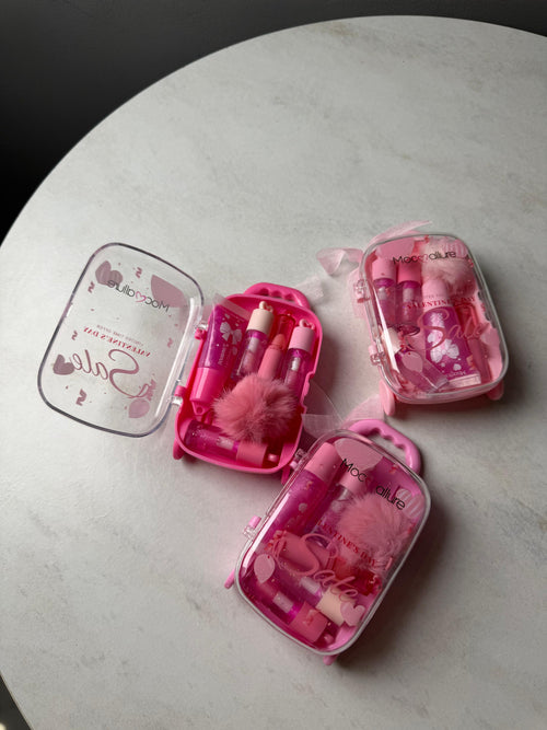 Mocallure Luggage Bag Style Lip Kit